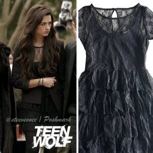 Forever 21 Black Lace Dress ASO Allison Argent